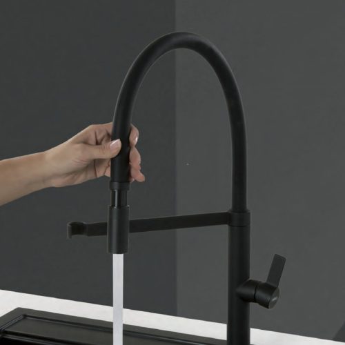 Armatur Elleci Wave Armatur schwarz matt